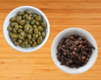 Capers and cloves