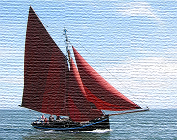 Galway Hooker Naomh Crónán